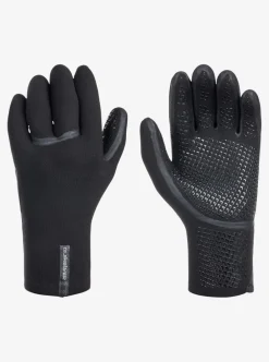 Cheap Quiksilver 3Mm Marathon Sessions Wetsuit Gloves Black