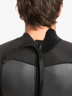 Best Sale Quiksilver 3/2Mm Prologue Back Zip Wetsuit Black