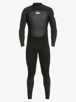 Sale Quiksilver 3/2Mm Prologue Back Zip Wetsuit Black