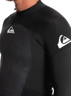 Sale Quiksilver 3/2Mm Prologue Back Zip Wetsuit Black