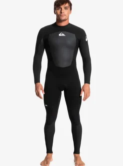 Best Quiksilver 5/4/3Mm Prologue Back Zip Wetsuit Black