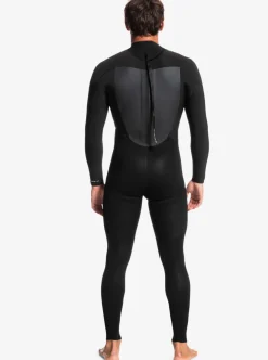 Best Quiksilver 5/4/3Mm Prologue Back Zip Wetsuit Black
