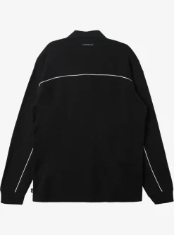 Cheap Quiksilver Modular Rugby Polo Knit Black