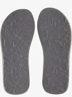 Outlet Quiksilver Molokai Layback Sandals Grey/White/Grey