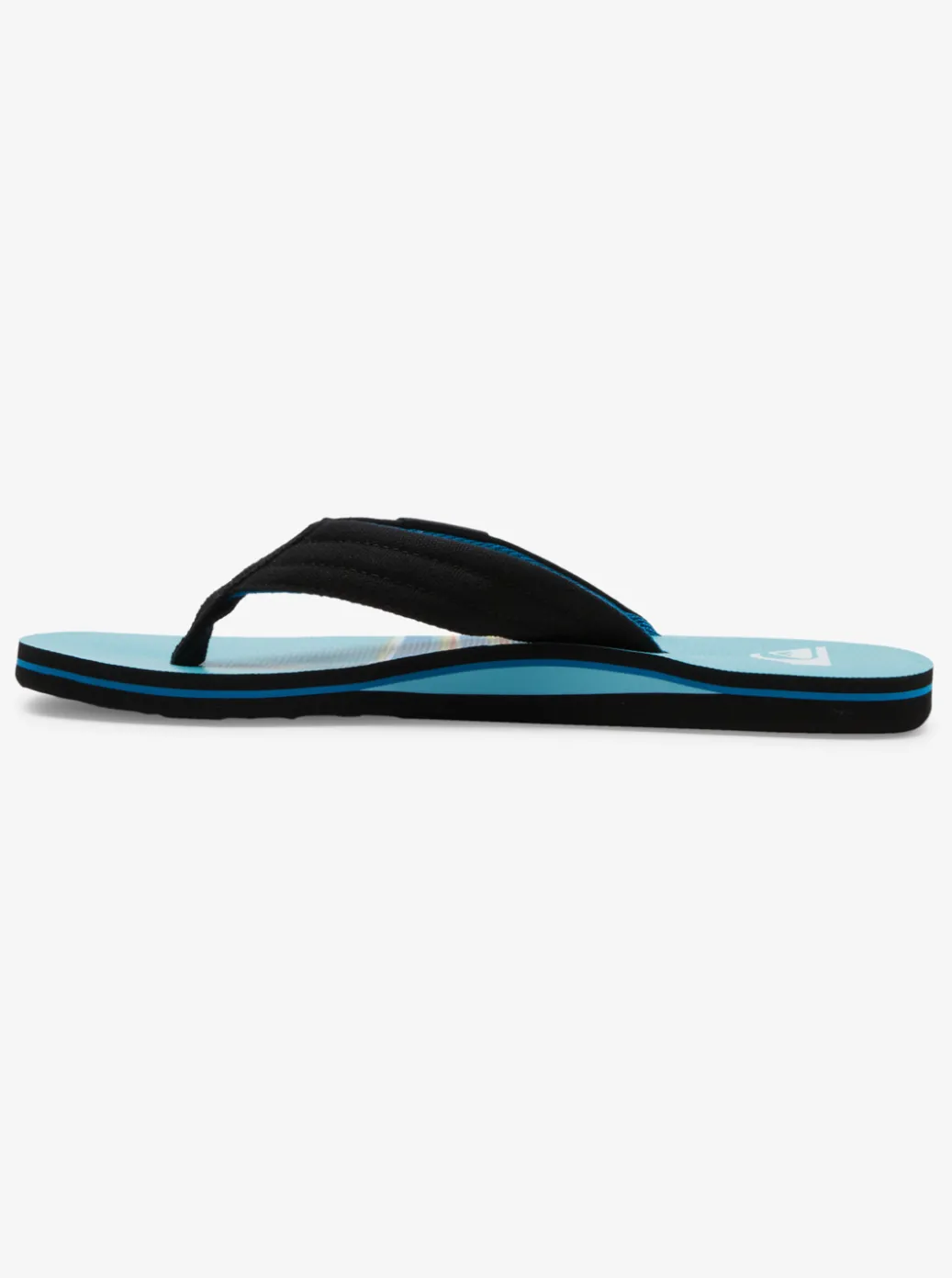 Cheap Quiksilver Molokai Layback Sandals For Men Black/Blue/Black