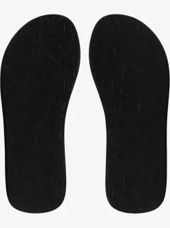 Cheap Quiksilver Molokai Layback Sandals For Men Black/Blue/Black