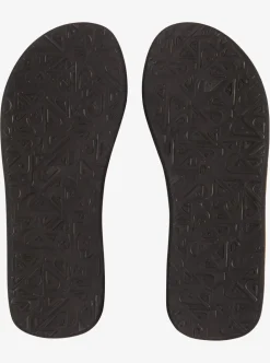 New Quiksilver Molokai Layback Sandals For Men Grey 1