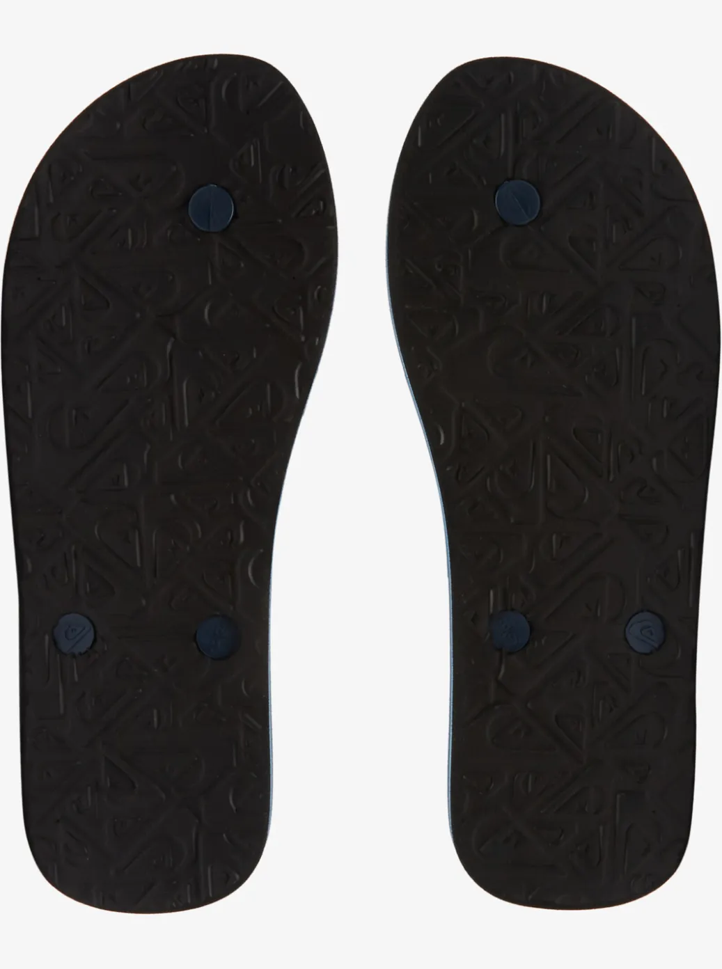 Hot Quiksilver Molokai Word Flip-Flops Blue 4
