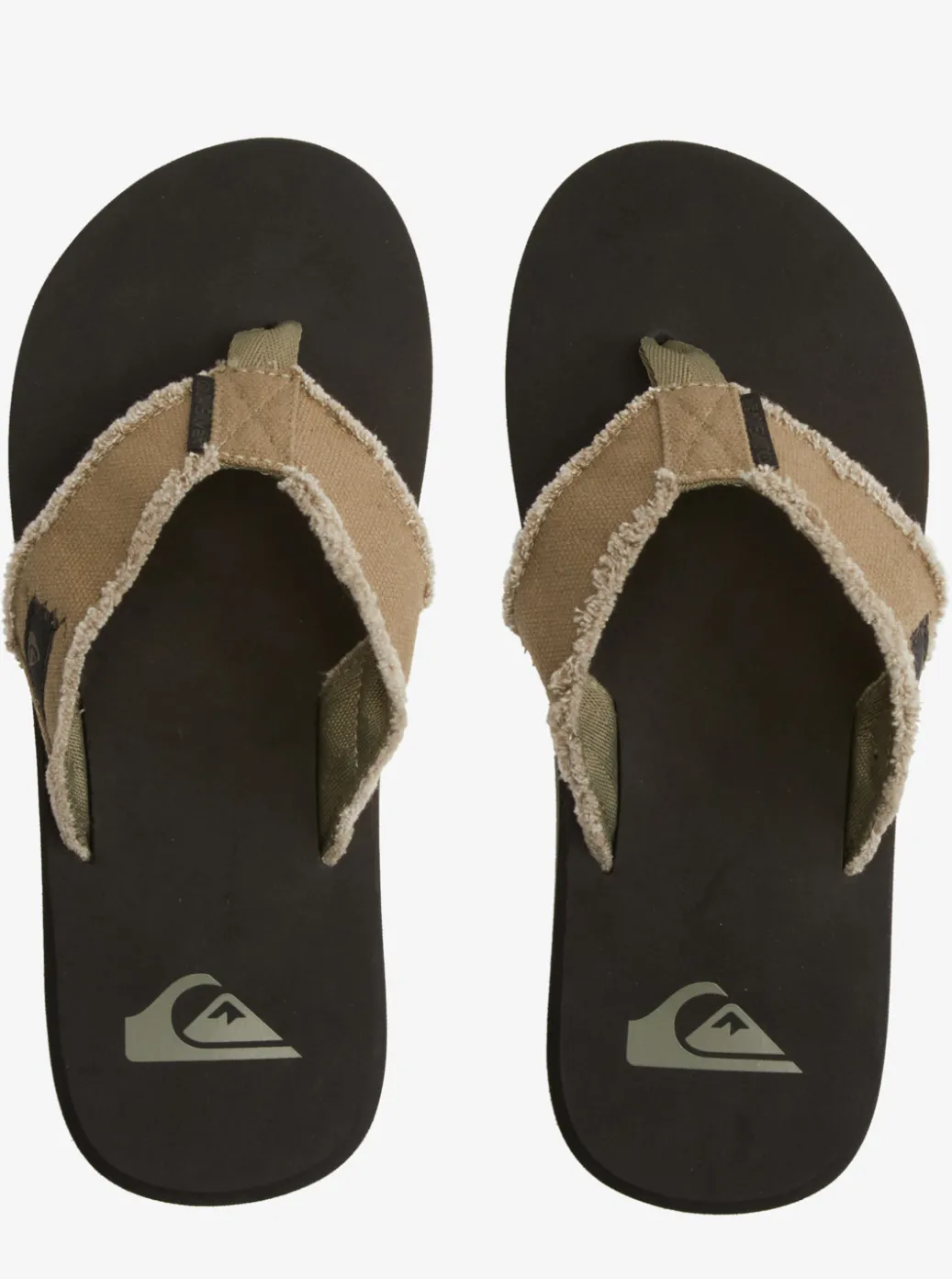 Shop Quiksilver Monkey Abyss Sandals Green/Black/Brown