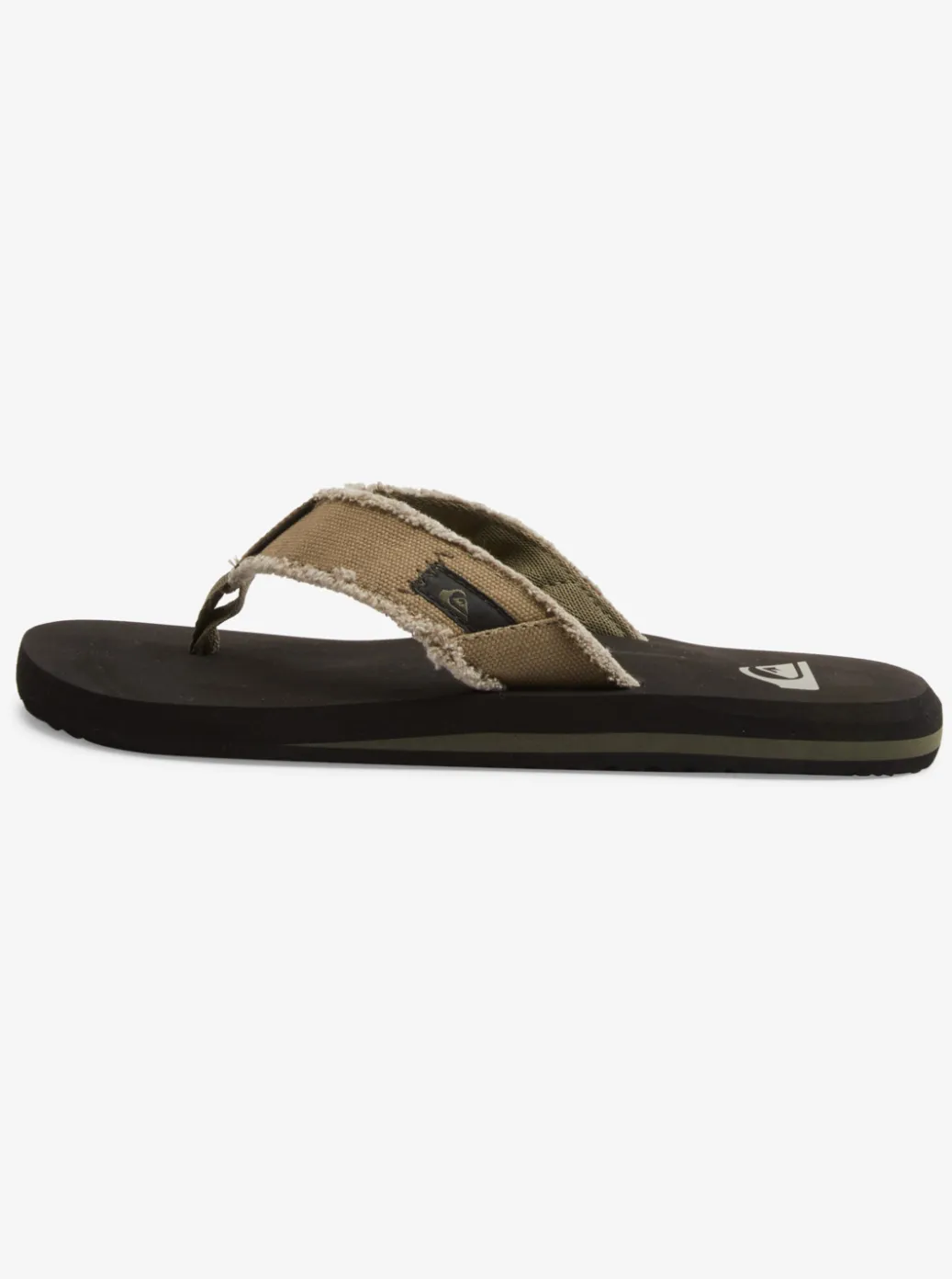 Shop Quiksilver Monkey Abyss Sandals Green/Black/Brown
