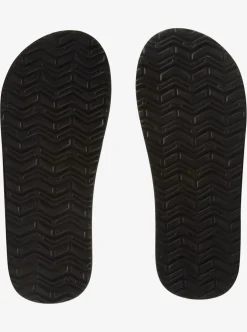 Shop Quiksilver Monkey Abyss Sandals Green/Black/Brown