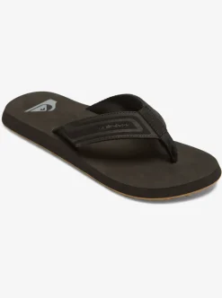 Sale Quiksilver Monkey Wrench Core Sandals Black 1
