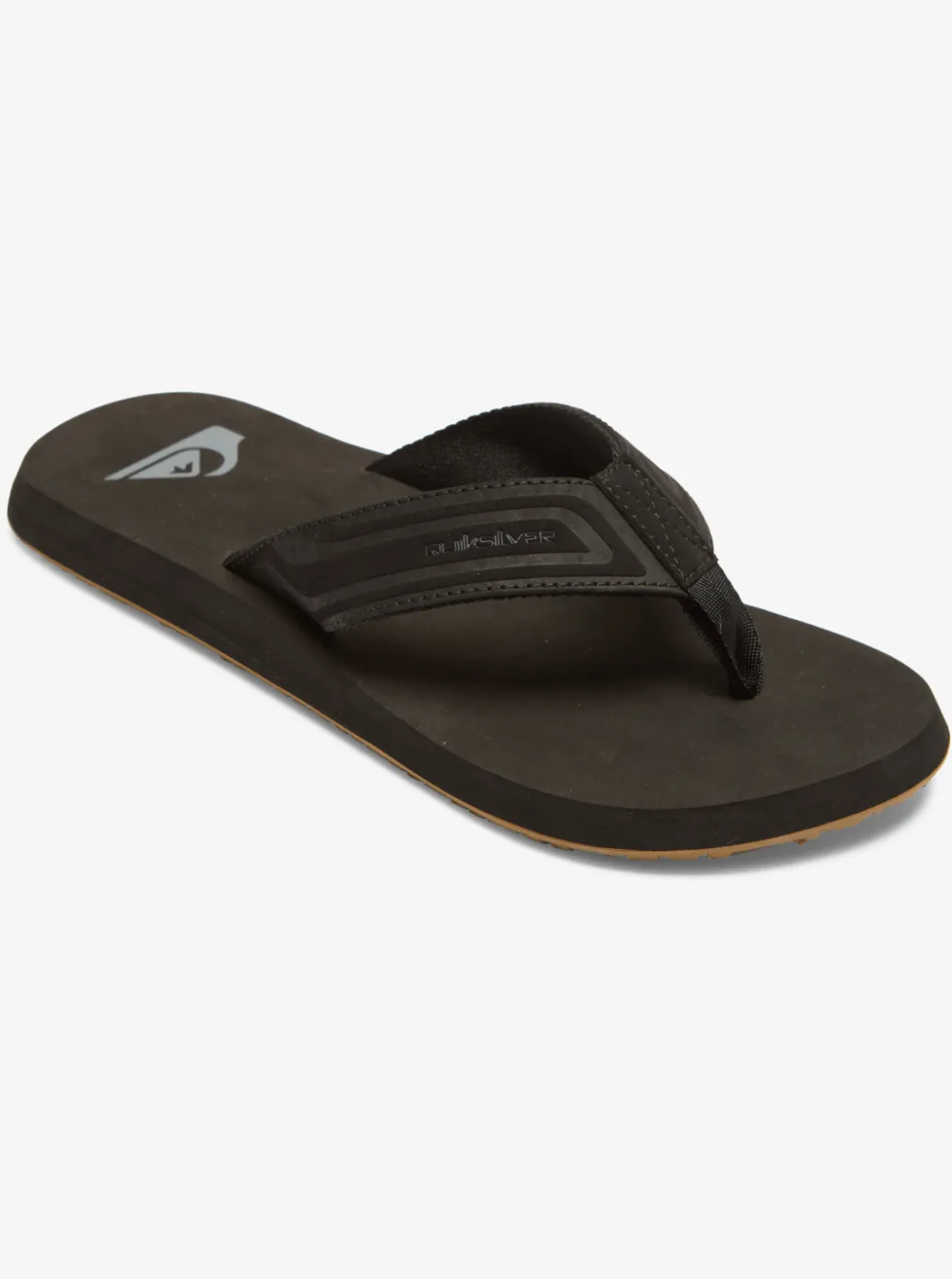Sale Quiksilver Monkey Wrench Core Sandals Black 1