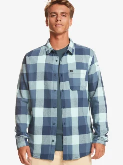 Flash Sale Quiksilver Motherfly Long Sleeve Shirt Pastel Turquoise Motherfly