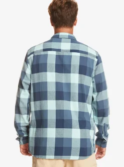 Flash Sale Quiksilver Motherfly Long Sleeve Shirt Pastel Turquoise Motherfly