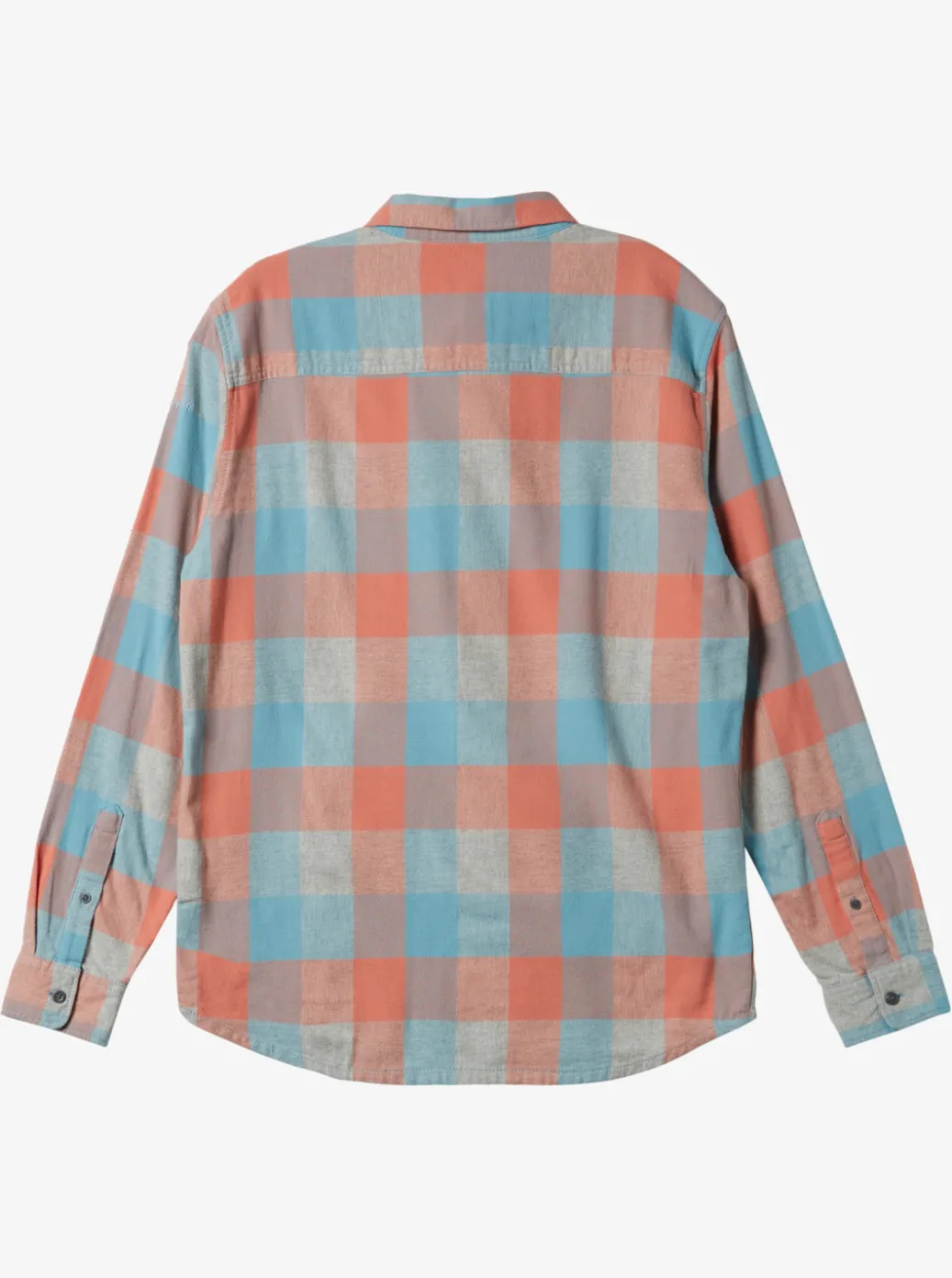 Shop Quiksilver Motherfly Long Sleeve Shirt Reef Waters Motherfly
