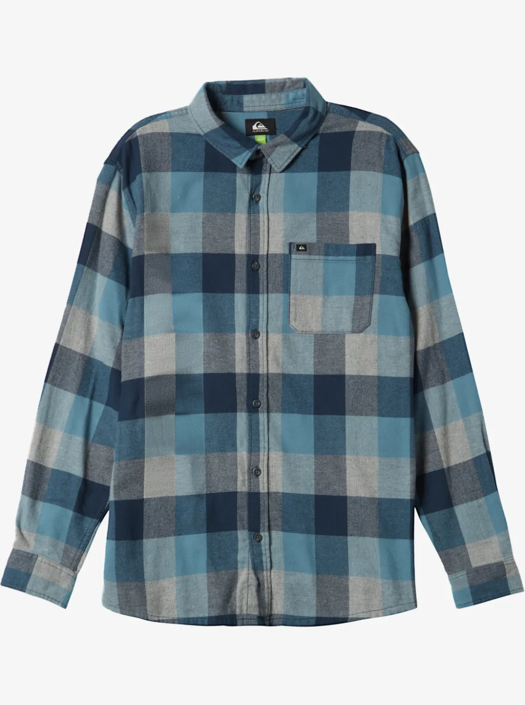 Cheap Quiksilver Motherfly Long Sleeve Shirt Midnight Navy Motherfly