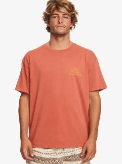 Sale Quiksilver Natural Vibe T-Shirt Baked Clay
