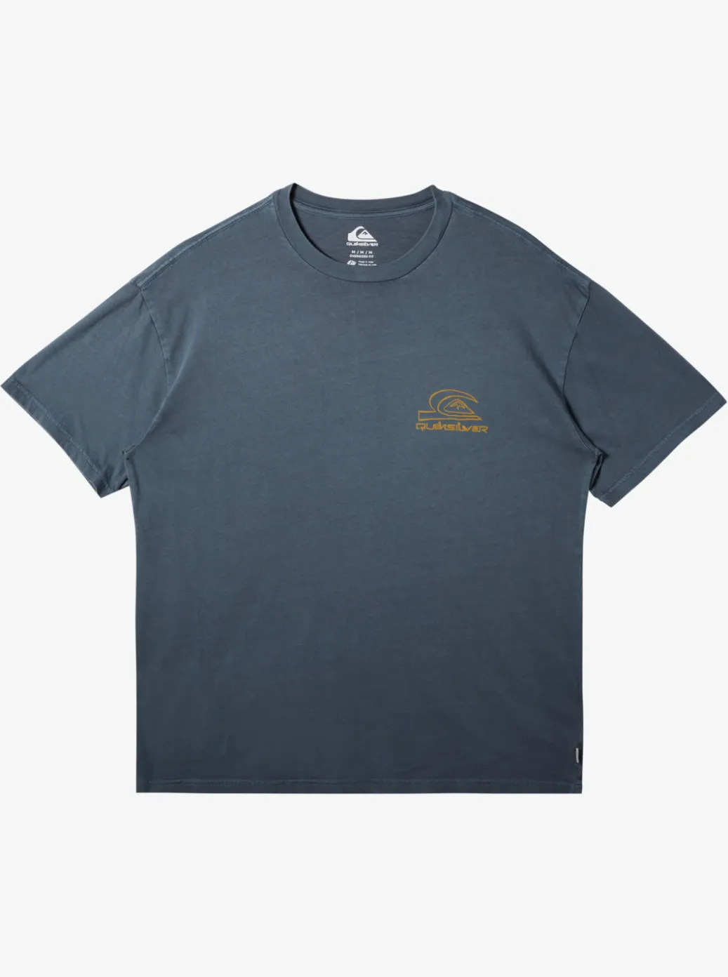 Discount Quiksilver Natural Vibe T-Shirt Dark Slate