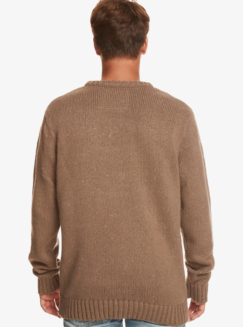 Shop Quiksilver Neppy Sweater Fossil