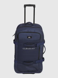 Fashion Quiksilver New Reach 100L Large Wheeled Suitcase Naval Academy