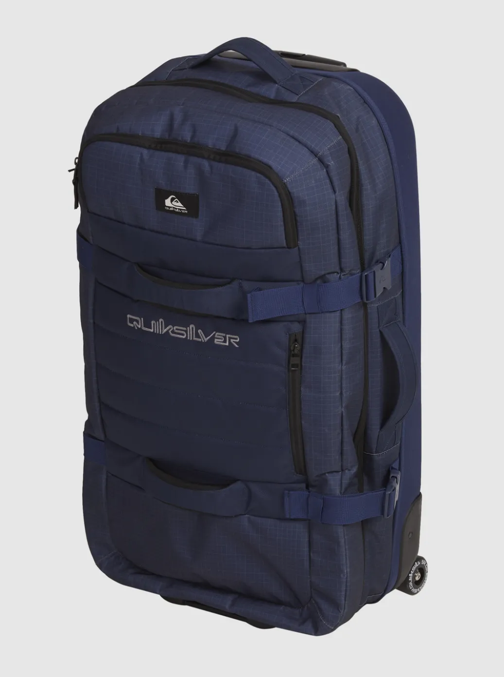 Fashion Quiksilver New Reach 100L Large Wheeled Suitcase Naval Academy