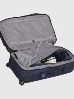 Fashion Quiksilver New Reach 100L Large Wheeled Suitcase Naval Academy