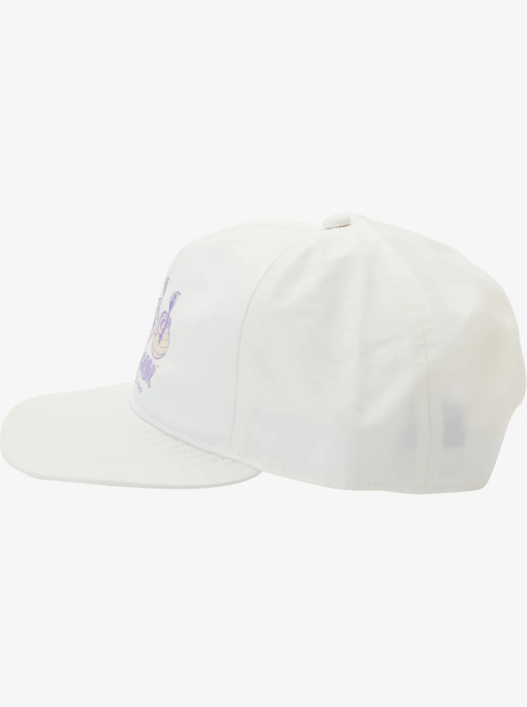 Shop Quiksilver Nylo Cap Snapback Hat Snow White