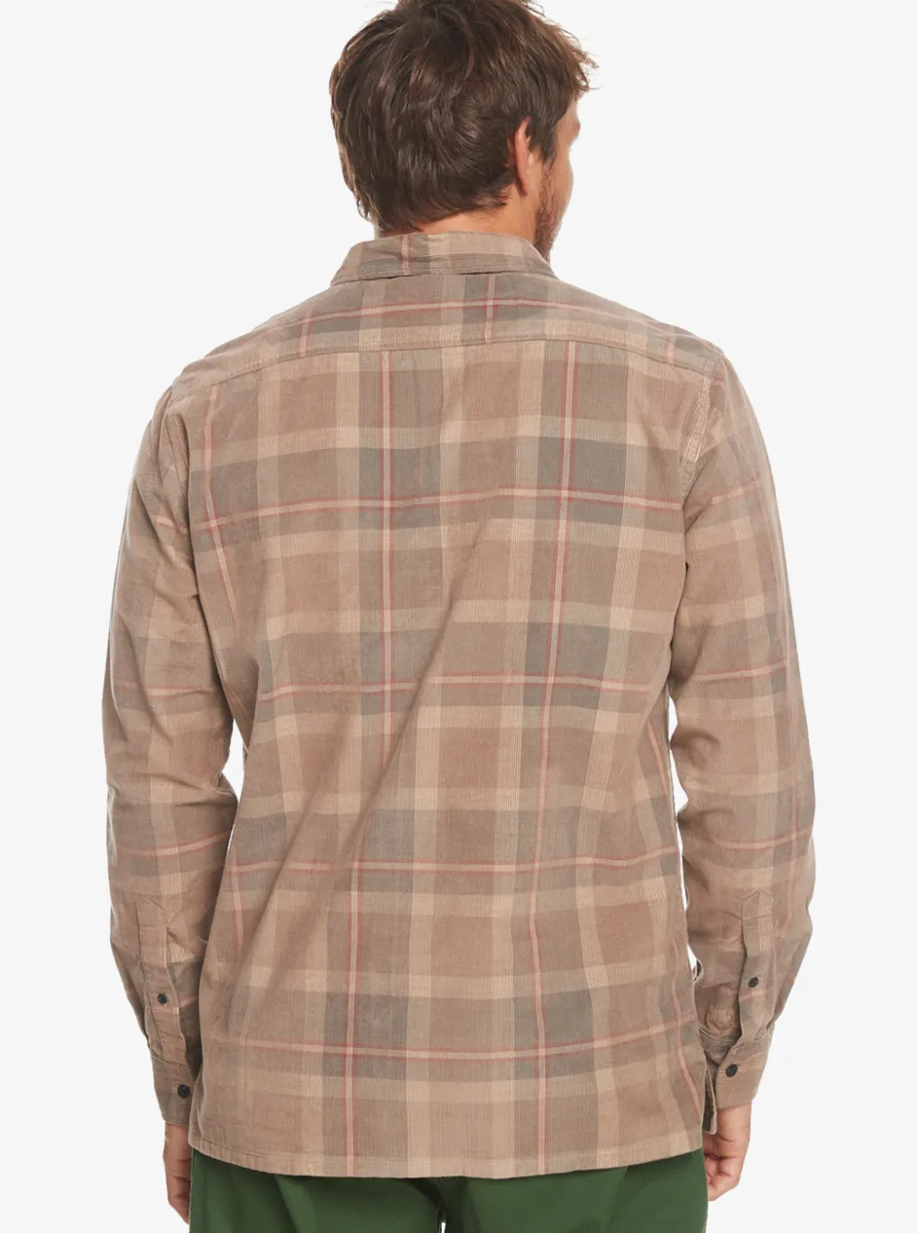 Best Sale Quiksilver Oakenhead Long Sleeve Shirt Fossil Oakenhead