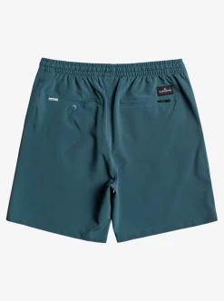 Clearance Quiksilver Ocean Elastic Waist 18" Amphibian Shorts Midnight Navy