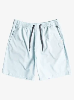 Best Sale Quiksilver Ocean Elastic Waist 18" Amphibian Shorts Iced Aqua