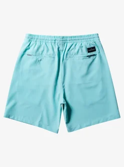 Best Quiksilver Ocean Elastic Waist 18" Amphibian Shorts Angel Blue