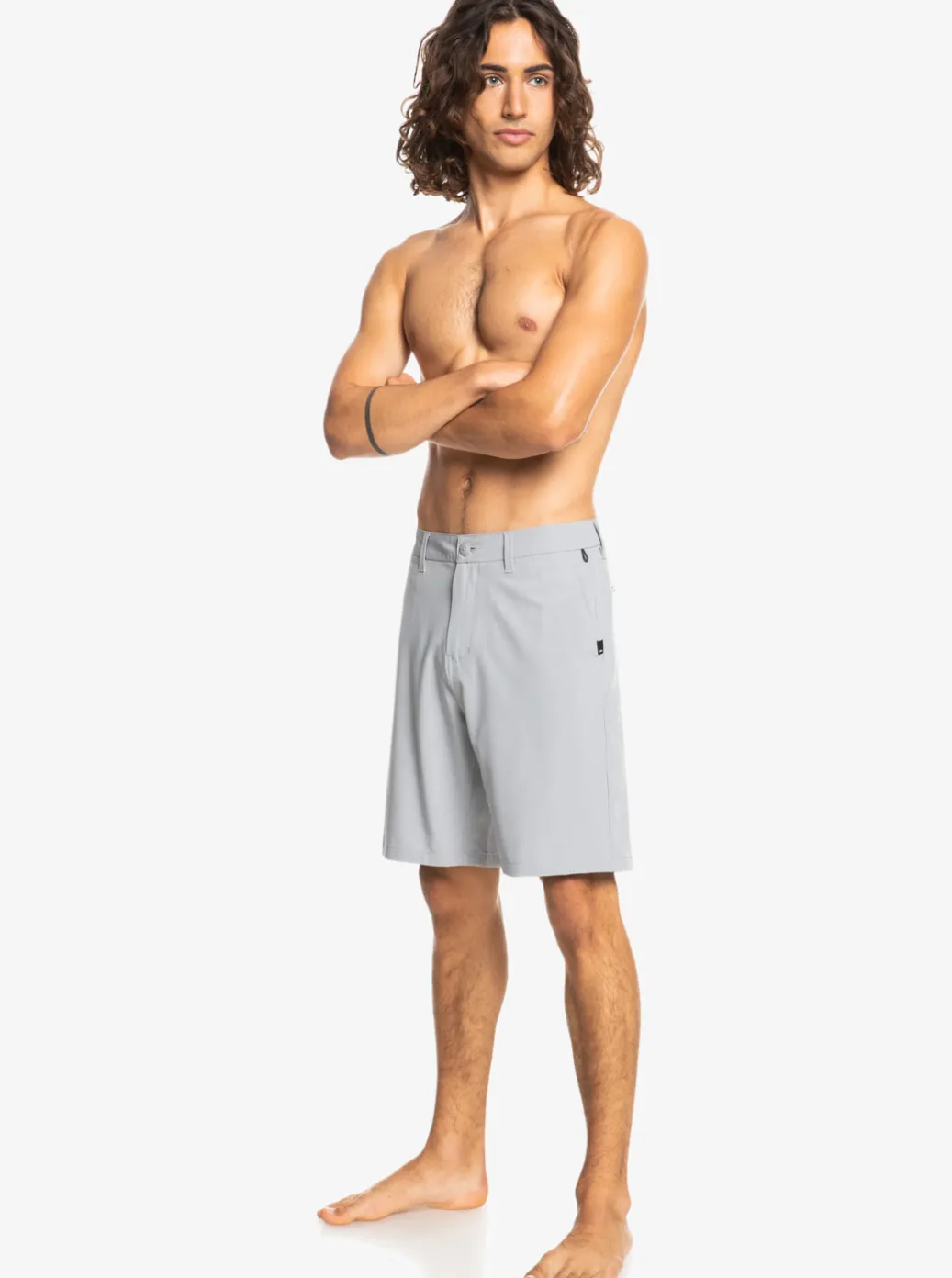 Clearance Quiksilver Ocean Union Amphibian 20" Hybrid Shorts Sleet