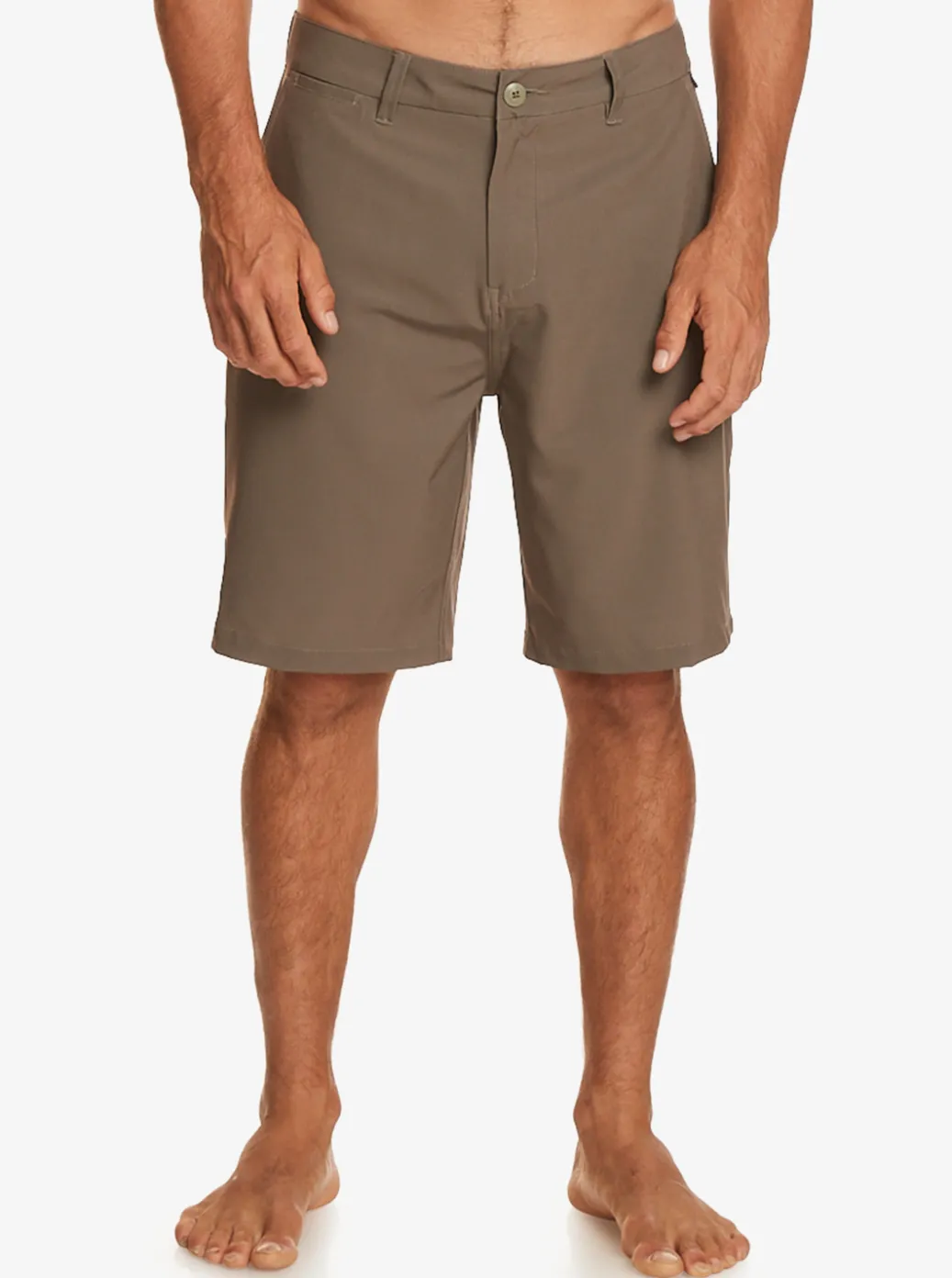 Hot Quiksilver Ocean Union Amphibian 20" Hybrid Shorts Major Brown