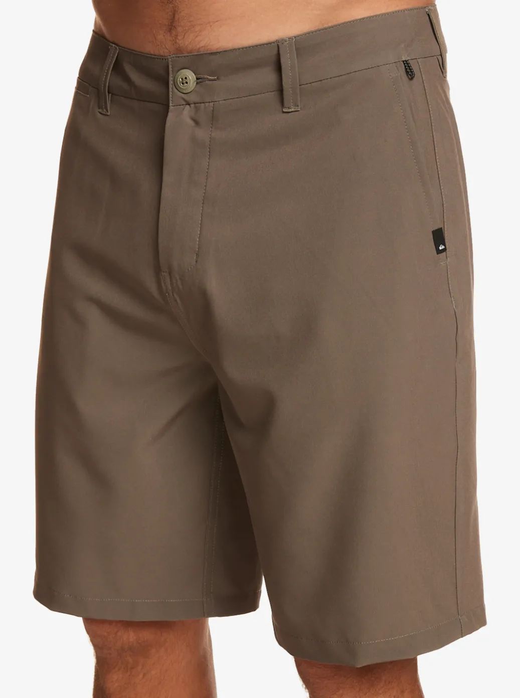 Hot Quiksilver Ocean Union Amphibian 20" Hybrid Shorts Major Brown