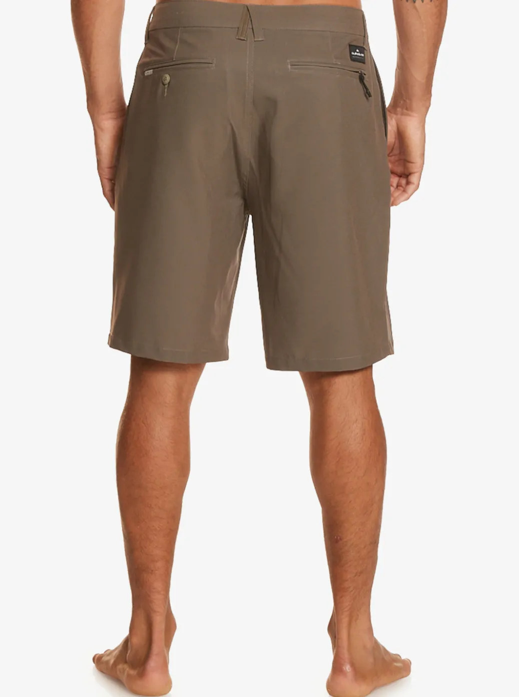 Hot Quiksilver Ocean Union Amphibian 20" Hybrid Shorts Major Brown