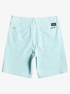 Outlet Quiksilver Ocean Union Amphibian 20" Hybrid Shorts Sky Blue