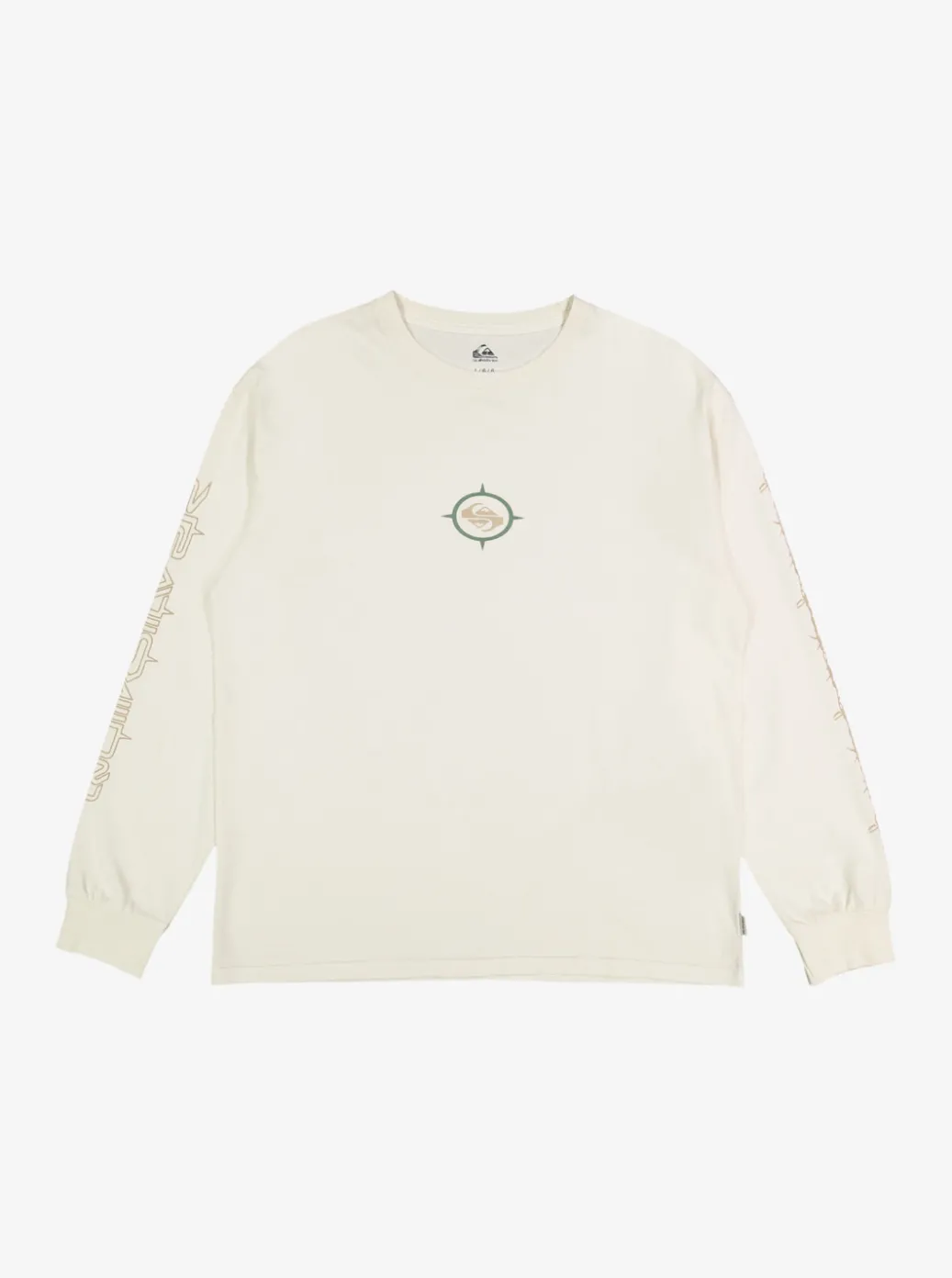 Flash Sale Quiksilver Off Grid Long Sleeve T-Shirt Snow White
