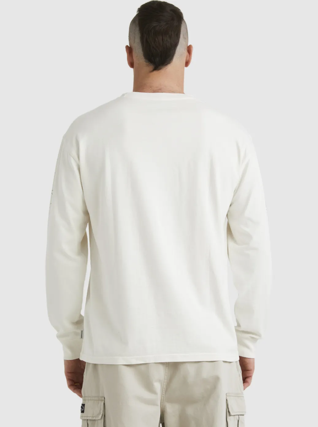 Flash Sale Quiksilver Off Grid Long Sleeve T-Shirt Snow White
