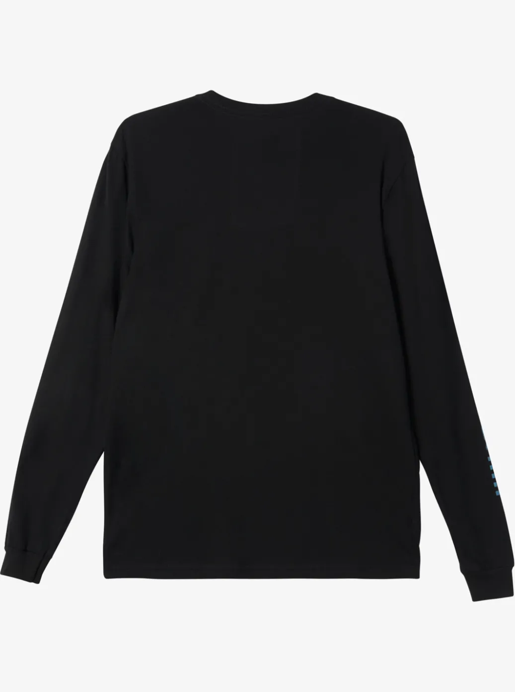Discount Quiksilver Omni Check Turn Long Sleeve T-Shirt Black