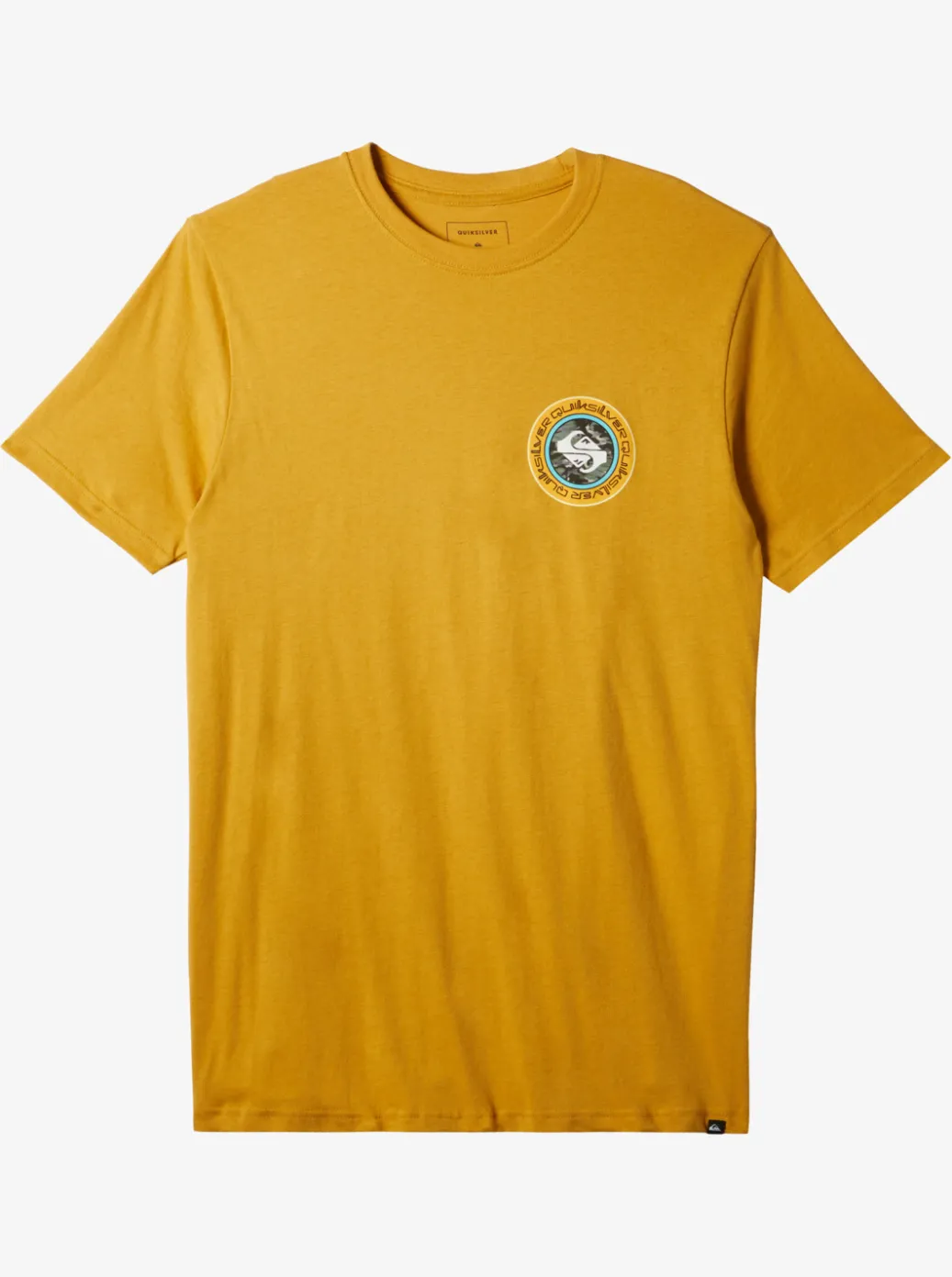 Fashion Quiksilver Omni Circle T-Shirt Mustard