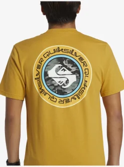 Fashion Quiksilver Omni Circle T-Shirt Mustard