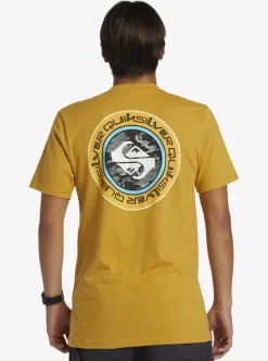 Fashion Quiksilver Omni Circle T-Shirt Mustard