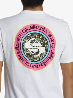 Online Quiksilver Omni Circle T-Shirt White