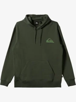 Best Quiksilver Omni Logo Hoodie Climbing Ivy