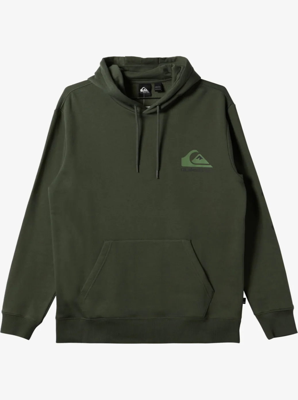 Best Quiksilver Omni Logo Hoodie Climbing Ivy