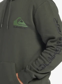 Best Quiksilver Omni Logo Hoodie Climbing Ivy