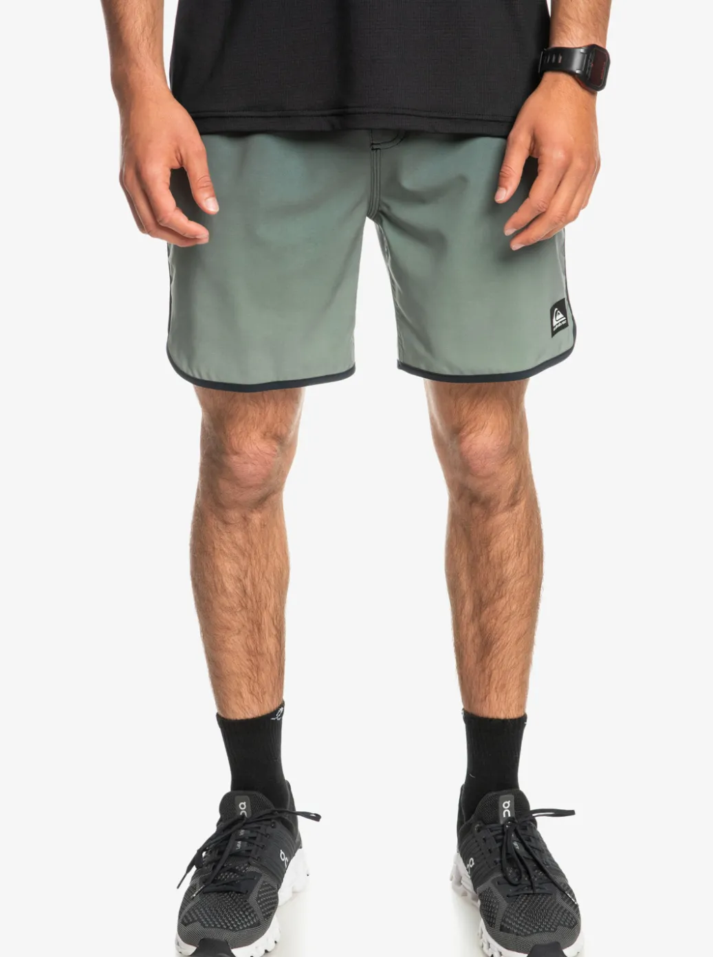 Best Quiksilver Omni Scallop 17" Amphibian Boardshorts Laurel Wreath