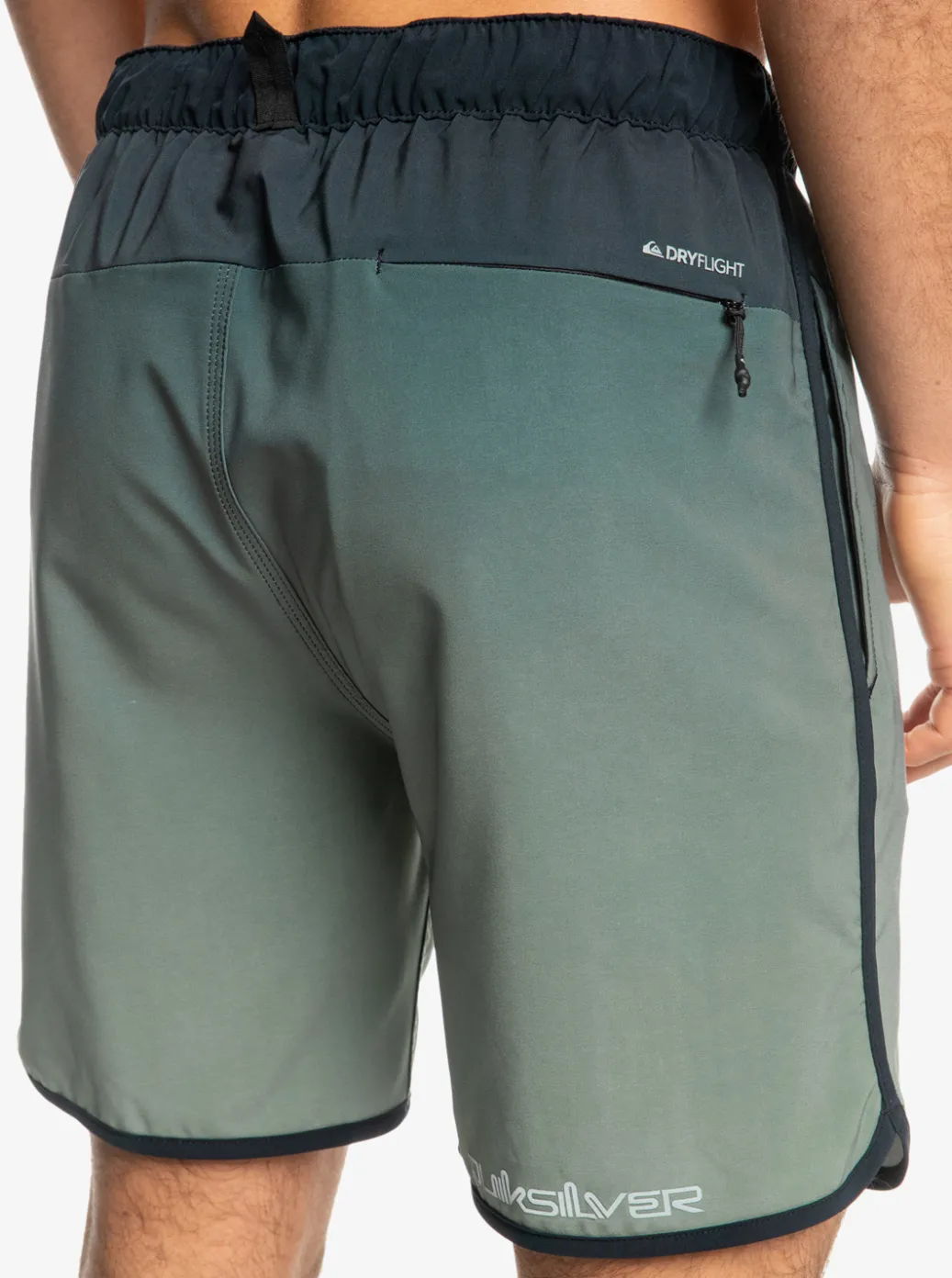 Best Quiksilver Omni Scallop 17" Amphibian Boardshorts Laurel Wreath