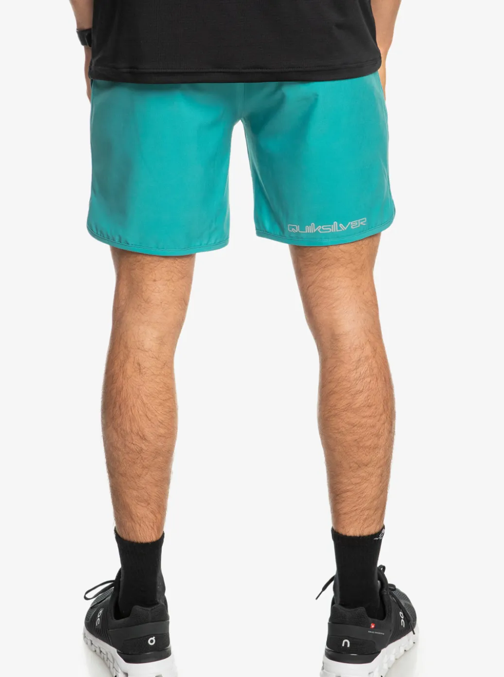 Discount Quiksilver Omni Scallop 17" Amphibian Boardshorts Brittany Blue